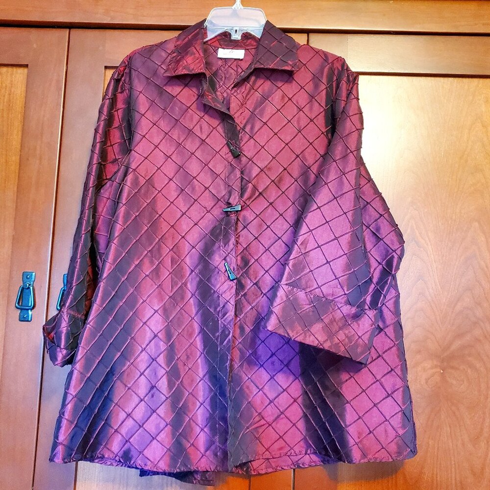 I C Connection Dressy Tunic Jacket 2X